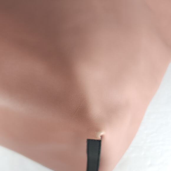 REED KRAKOFF Women's Large Blush Leather Top Handle Tote Bag Purse - Picture 9 of 16